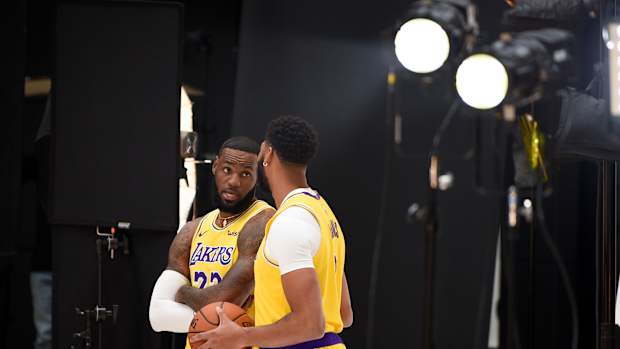 lebron james anthony davis media day